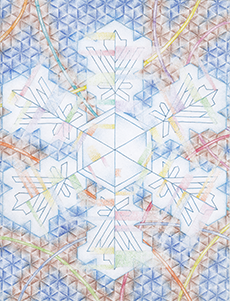 Prismatic snowflake